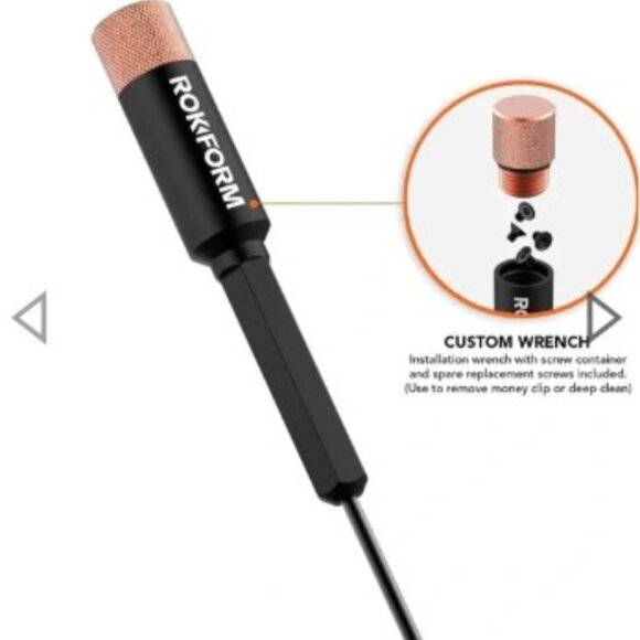 ROKFORM Aluminum Magnetic Wallet with RFID Blocking - Picture 6 of 12